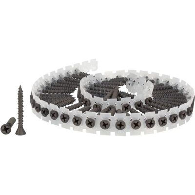Senco SEN39J30MP DuraSpin Collated Screws - 3.9x30mm - Screws for Wood & Fermacell Senco SEN39J30MP DuraSpin Collated Screws - 3.9x30mm - Screws for Wood & Fermacell