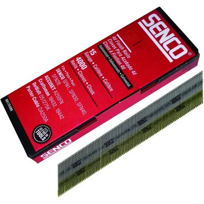 Senco Finish Nails - 1.8x63mm - Galvanized - 3000 pcs Senco Finish Nails - 1.8x63mm - Galvanized - 3000 pcs
