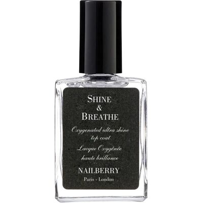 Nailberry Shine & Breathe Oxygenated Top Coat 15ml - Nagellackslack Nailberry Shine & Breathe Oxygenated Top Coat 15ml - Nagellackslack
