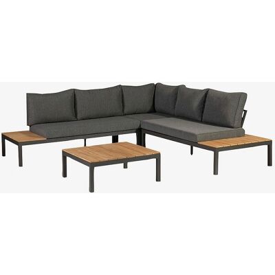 Exotan La Vida Utendørsloungesett - Teak & Aluminium Exotan La Vida Utendørsloungesett - Teak & Aluminium