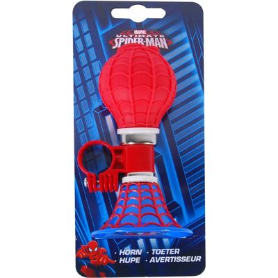 Klaxon vélo Marvel Spider-Man 13cm Rouge/Bleu - Klaxon vélo - Publicité Klaxon vélo Marvel Spider-Man 13cm Rouge/Bleu - Klaxon vélo - Publicité