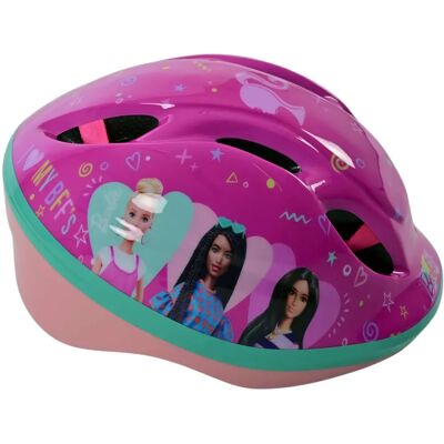 Kask rowerowy Barbie - Różowy, Regulowany 52-56cm Kask rowerowy Barbie - Różowy, Regulowany 52-56cm
