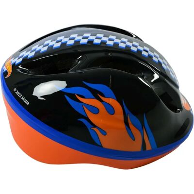Kask rowerowy Hot Wheels - 52-56cm Czarny Kask rowerowy Hot Wheels - 52-56cm Czarny
