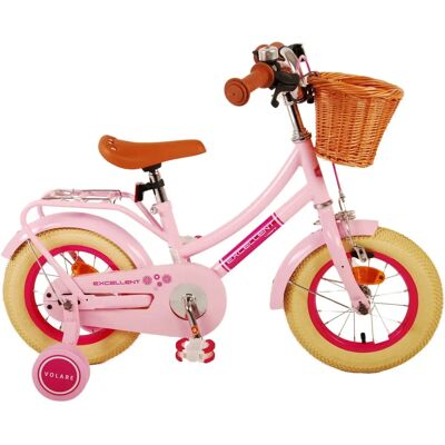 Volare Roze Kinderrijwiel 12 inch - Voor 2-4 Jaar Volare Roze Kinderrijwiel 12 inch - Voor 2-4 Jaar