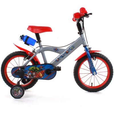 Loulomax Modèle Avengers Velo - 14 Pouces, Gris, Pour Garçons - Publicité Loulomax Modèle Avengers Velo - 14 Pouces, Gris, Pour Garçons - Publicité
