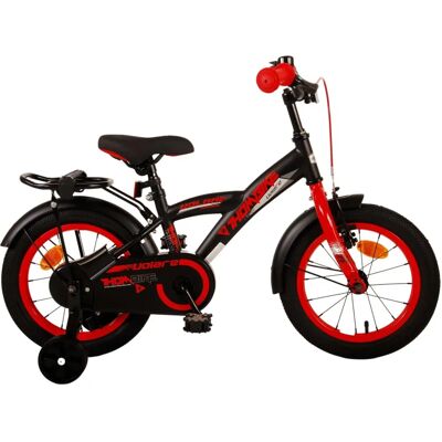 Volare 21372 Stadsfiets Zwart Rood - Fiets Volare 21372 Stadsfiets Zwart Rood - Fiets