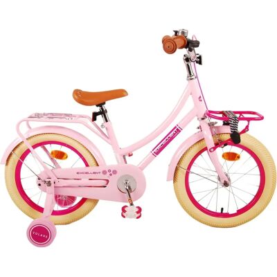Volare Hellrosa 16-Zoll-Kinderfahrrad - 95% vormontiert Volare Hellrosa 16-Zoll-Kinderfahrrad - 95% vormontiert