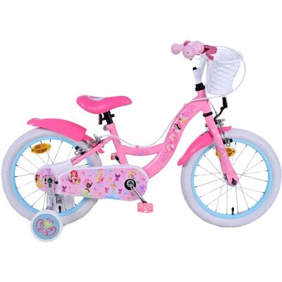 Vélo enfant Disney Princess 16 pouces Rose - Deux freins - Publicité Vélo enfant Disney Princess 16 pouces Rose - Deux freins - Publicité