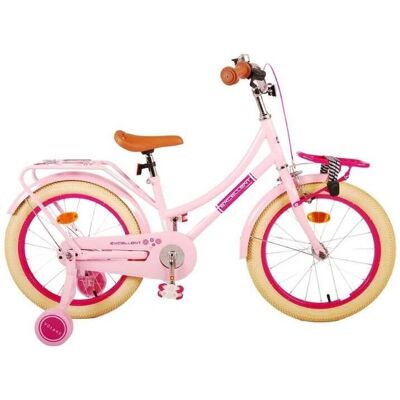 Volare 18 inch Roze Meisjesfiets - Verstelbaar, Afneembare Zijwieltjes Volare 18 inch Roze Meisjesfiets - Verstelbaar, Afneembare Zijwieltjes