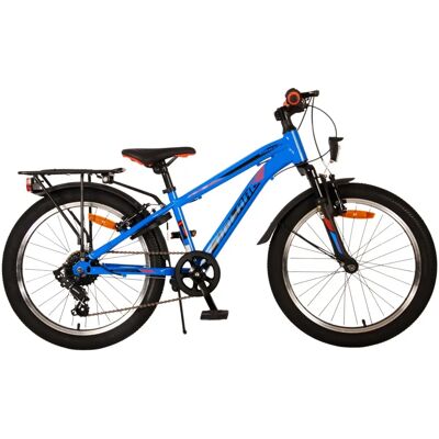 Vélo Enfant Volare Cross 20 pouces Bleu - 6 vitesses - Publicité Vélo Enfant Volare Cross 20 pouces Bleu - 6 vitesses - Publicité