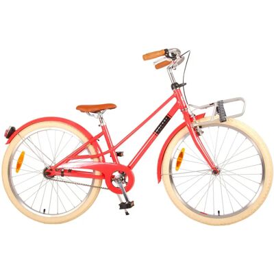 Volare Melody Kinderfahrrad 24 Zoll Rot - Mädchen Jungen Volare Melody Kinderfahrrad 24 Zoll Rot - Mädchen Jungen