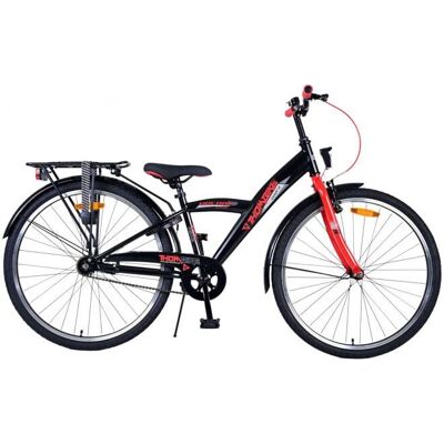 Volare 22612 fiets - 26 inch, zwart, rood - fiets Volare 22612 fiets - 26 inch, zwart, rood - fiets