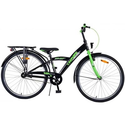 Volare Model 22614 Kinderfiets Zwart Groen - 26 inch Volare Model 22614 Kinderfiets Zwart Groen - 26 inch