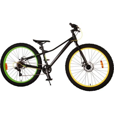 Volare Gradient Kinderfiets - 26 inch - Zwart Geel Groen - 7 versnellingen Volare Gradient Kinderfiets - 26 inch - Zwart Geel Groen - 7 versnellingen