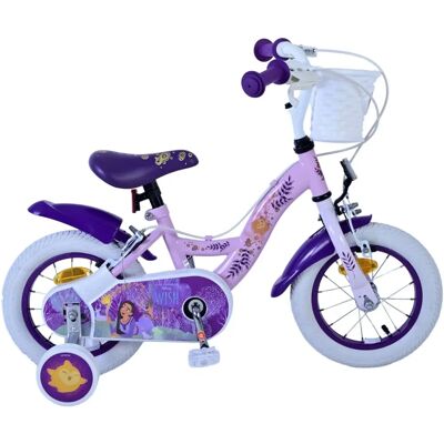 Wish Kinderfahrrad - 12 Zoll Lila, Zwei Handbremsen Wish Kinderfahrrad - 12 Zoll Lila, Zwei Handbremsen