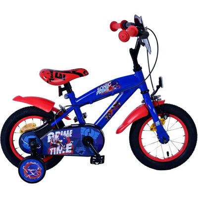Vélo Enfant Sonic Prime - 12 pouces Bleu Rouge - Sécurité & Confort - Publicité Vélo Enfant Sonic Prime - 12 pouces Bleu Rouge - Sécurité & Confort - Publicité