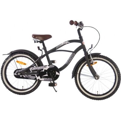 Barncykel Volare Black Cruiser - 18 tum - Svart - Typ: Strand cruiser Barncykel Volare Black Cruiser - 18 tum - Svart - Typ: Strand cruiser