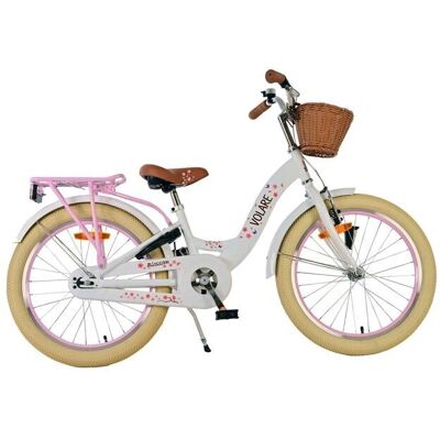 Volare Blossom - Vit - 20 tum - Cykel för barn Volare Blossom - Vit - 20 tum - Cykel för barn