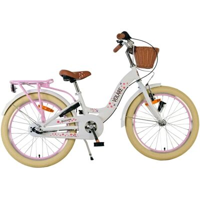 Volare Blossom Kinderfiets - Mädchen - 20 Zoll - weiß - Nexus 3 Gänge - Kinderrad Volare Blossom Kinderfiets - Mädchen - 20 Zoll - weiß - Nexus 3 Gänge - Kinderrad