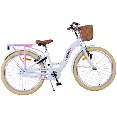 Volare - Blossom - 24 inch - Weiß - Kinderfahrrad Volare - Blossom - 24 inch - Weiß - Kinderfahrrad