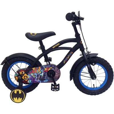 Volare Batman Barnecykel Cruiser 12 Tommer - Svart Volare Batman Barnecykel Cruiser 12 Tommer - Svart