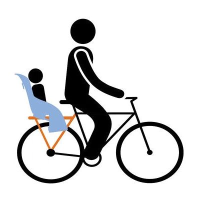 Siège arrière pour enfant Thule Yepp Maxi - Noir - Publicité Siège arrière pour enfant Thule Yepp Maxi - Noir - Publicité