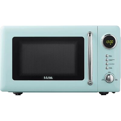 Etna SMV620TUR - micro-ondes rétro - autonome, Micro-ondes, Turquoise - Four à micro-ondes - Publicité Etna SMV620TUR - micro-ondes rétro - autonome, Micro-ondes, Turquoise - Four à micro-ondes - Publicité