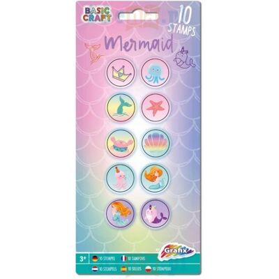 Grafix Zeemeermin 10 Stempelset - Stempels Grafix Zeemeermin 10 Stempelset - Stempels