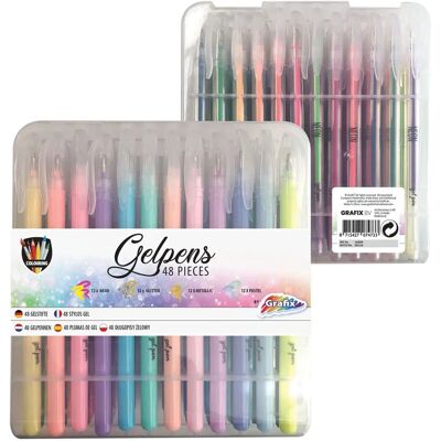 Grafix Modell Gelschreiber-Set - Gelstifte Grafix Modell Gelschreiber-Set - Gelstifte