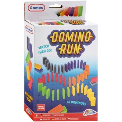 Grafix Mini Domino Lauf - 42 Stück - Familienspiel Grafix Mini Domino Lauf - 42 Stück - Familienspiel