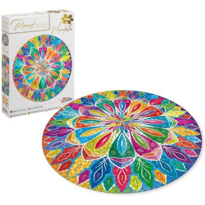 Grafix Mandala Rond Puzzel 1000 st - Gezellig samen Grafix Mandala Rond Puzzel 1000 st - Gezellig samen