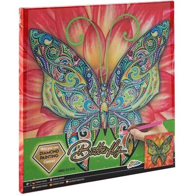 Grafix Diamond Painting Schmetterling 30x30cm - K-260009 Grafix Diamond Painting Schmetterling 30x30cm - K-260009
