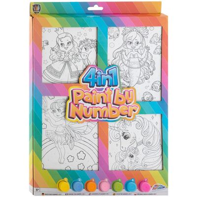 Creative Craft Group Einhorn Meerjungfrau Fee 4-in-1 Malset - Malset Creative Craft Group Einhorn Meerjungfrau Fee 4-in-1 Malset - Malset