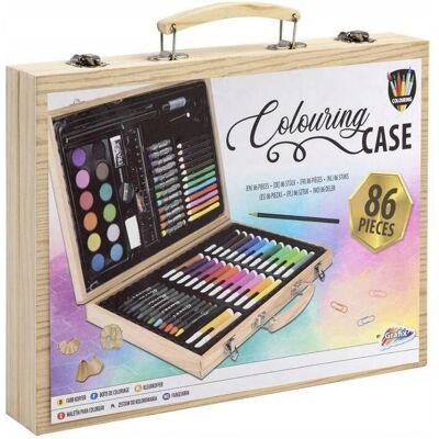 Ensemble d'Art en Bois Multi-couleurs - Creative Craft Group 86 pièces - Publicité Ensemble d'Art en Bois Multi-couleurs - Creative Craft Group 86 pièces - Publicité
