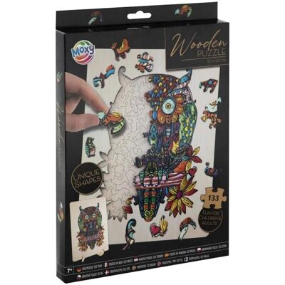 Creative Craft Group Moxy Holzpuzzle Eule 133 Teile - Puzzle Creative Craft Group Moxy Holzpuzzle Eule 133 Teile - Puzzle
