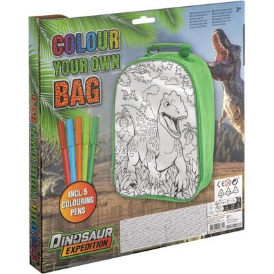 Creative Craft Group Dino Farbe deine eigene Tasche - Tasche Creative Craft Group Dino Farbe deine eigene Tasche - Tasche