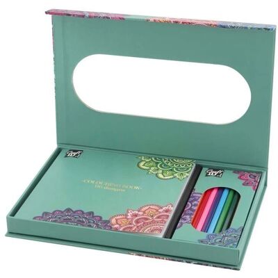 Creative Craft Group Mandala-Farben Set mit 10 Buntstiften Creative Craft Group Mandala-Farben Set mit 10 Buntstiften