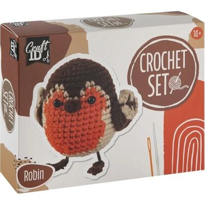 Creative Craft Group roodborstje - Multicolore - Kit de crochet - Publicité Creative Craft Group roodborstje - Multicolore - Kit de crochet - Publicité