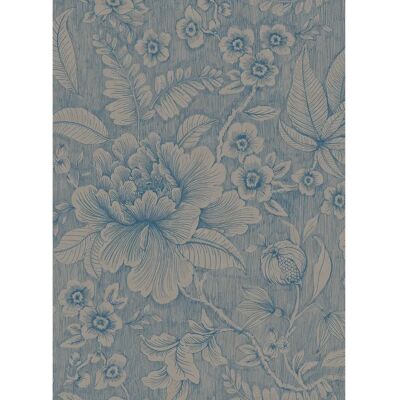 PiP Studio - Casa di Fiori - Khaki/Blue - Tapete PiP Studio - Casa di Fiori - Khaki/Blue - Tapete