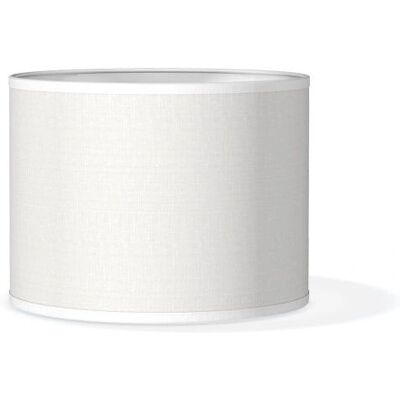 Besselink - F503525-20 - Blanc - Coton - Ø25 cm - Abat-jour - Publicité Besselink - F503525-20 - Blanc - Coton - Ø25 cm - Abat-jour - Publicité
