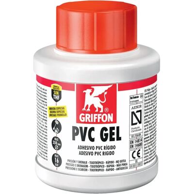 Griffon PVC Kleber 250ml - Schnell, Thixotrop - Haushalt & Sanitär Griffon PVC Kleber 250ml - Schnell, Thixotrop - Haushalt & Sanitär