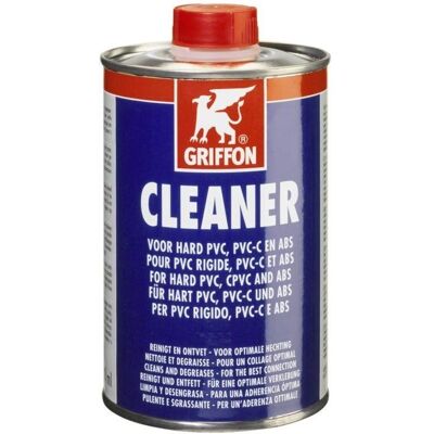 Nettoyant PVC GRIFFON - 500 ml - Agent de nettoyage pour PVC, PVC-C et ABS Nettoyant PVC GRIFFON - 500 ml - Agent de nettoyage pour PVC, PVC-C et ABS