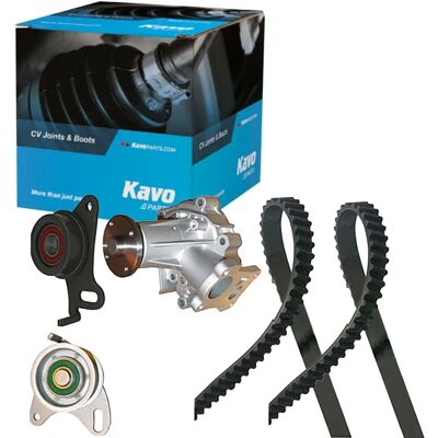 Kavo Parts Pompa wody i zestaw paska rozrządu - Hyundai, Mitsubishi Kavo Parts Pompa wody i zestaw paska rozrządu - Hyundai, Mitsubishi