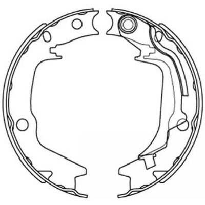 Kavo Parts KBS-3415 Bromsbackar för Hyundai, Kia - Bromsbackar Kavo Parts KBS-3415 Bromsbackar för Hyundai, Kia - Bromsbackar