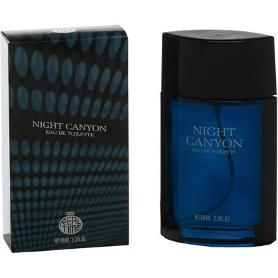 MANADA - Night Canyon Eau de Toilette 100ml - Parfum Boisé et Épicé pour Hommes - Publicité MANADA - Night Canyon Eau de Toilette 100ml - Parfum Boisé et Épicé pour Hommes - Publicité
