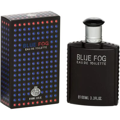 Real Time Blue Fog Eau de Toilette - Bleu, Éthéré, Musc, 100ml - Publicité Real Time Blue Fog Eau de Toilette - Bleu, Éthéré, Musc, 100ml - Publicité
