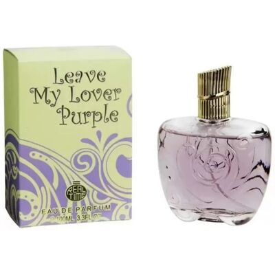 Parfum Eau de Parfum Leave My Lover Purple - Femme, 100ml - Publicité Parfum Eau de Parfum Leave My Lover Purple - Femme, 100ml - Publicité