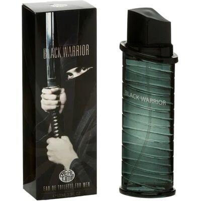 Real Time Black Warrior - 100ml Eau de Toilette pour Hommes - Publicité Real Time Black Warrior - 100ml Eau de Toilette pour Hommes - Publicité