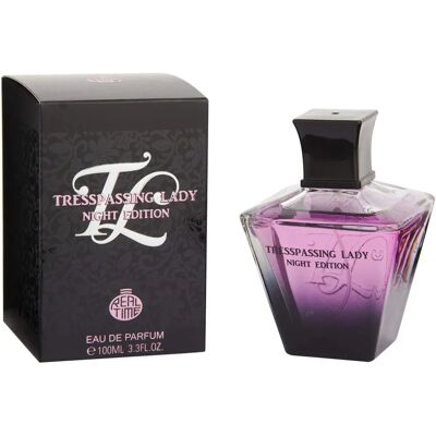 Real Time Tresspassing Lady Night Eau de Parfum 100ml - Publicité Real Time Tresspassing Lady Night Eau de Parfum 100ml - Publicité