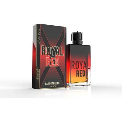 Eau de Toilette Royal Red Omerta 100ml - Parfum élégant pour hommes - Publicité Eau de Toilette Royal Red Omerta 100ml - Parfum élégant pour hommes - Publicité